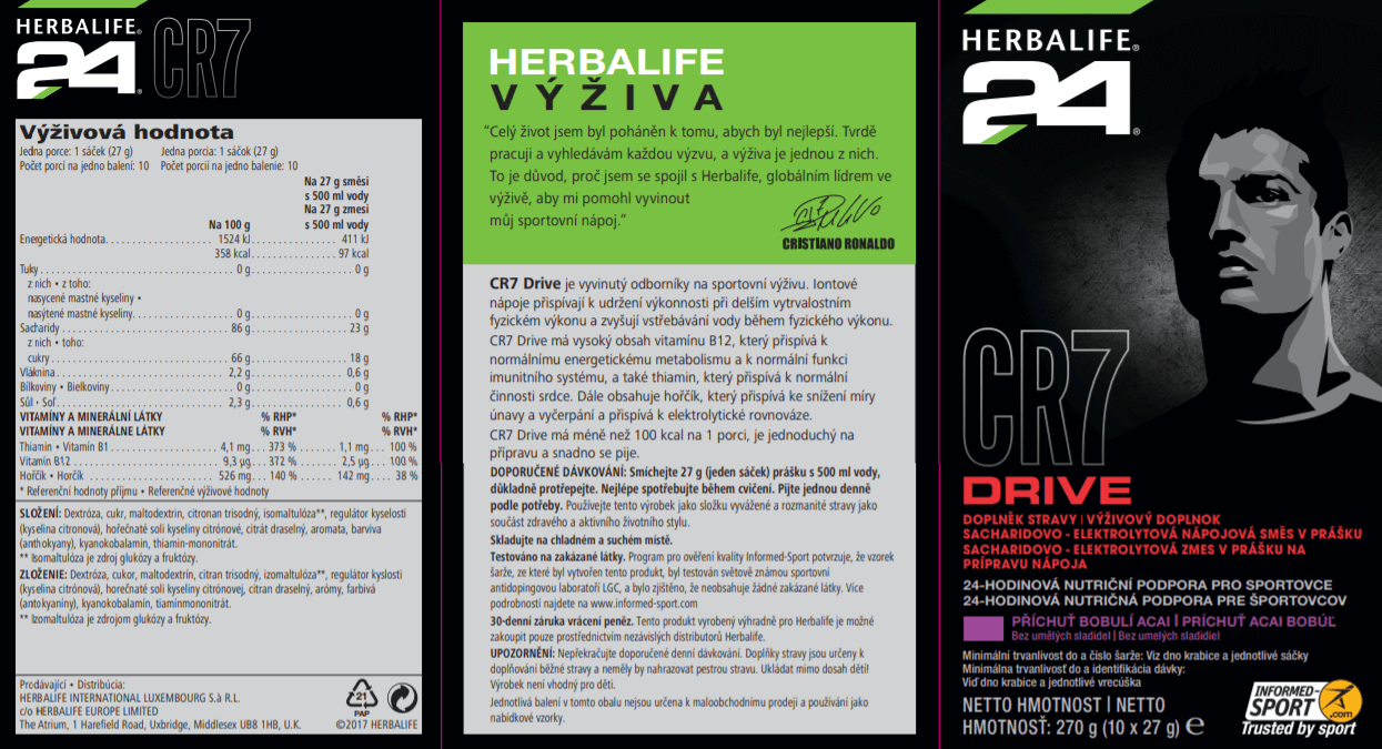 Herbalife CR7 Drive