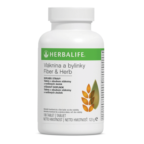 Vláknina a bylinné výťažky - Fiber & herb 180tab - hlavný obrázok